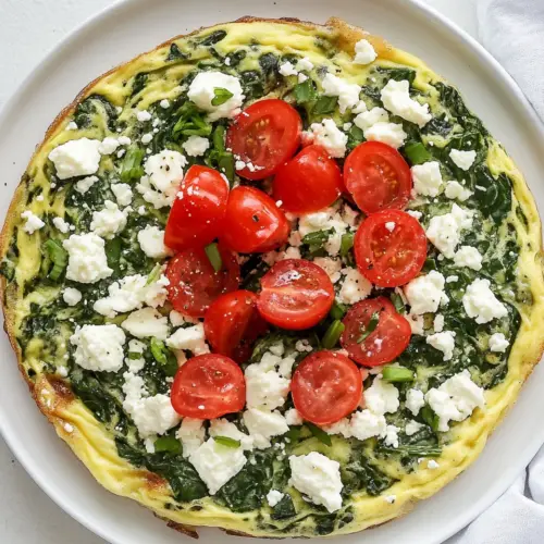 Spinach Feta Frittata
