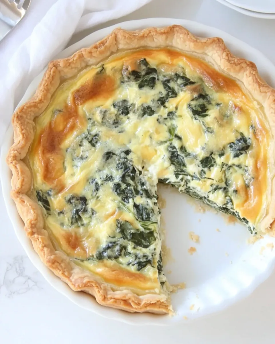 Spinach Quiche
