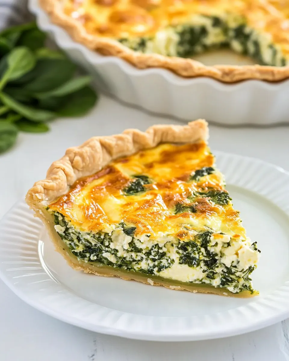 Spinach Quiche