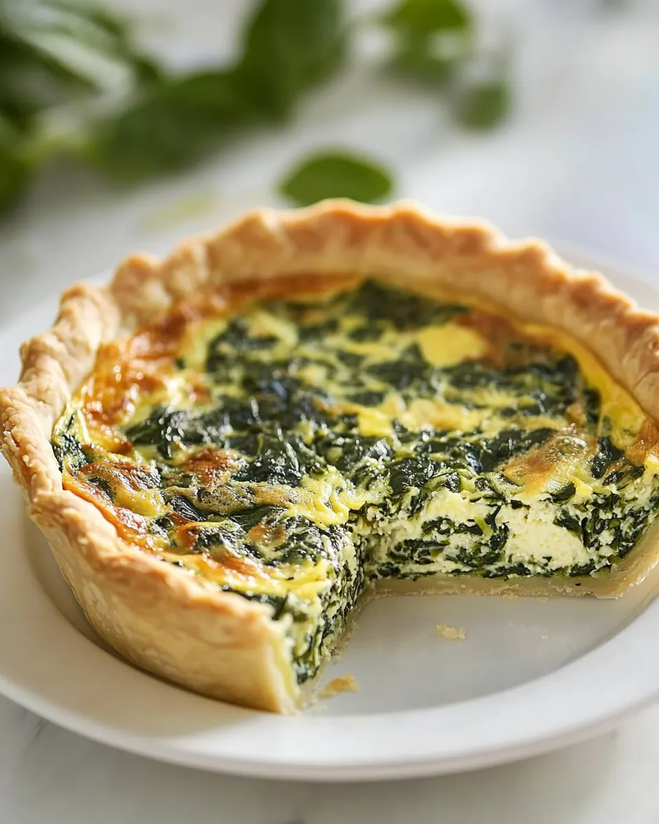 Spinach Quiche