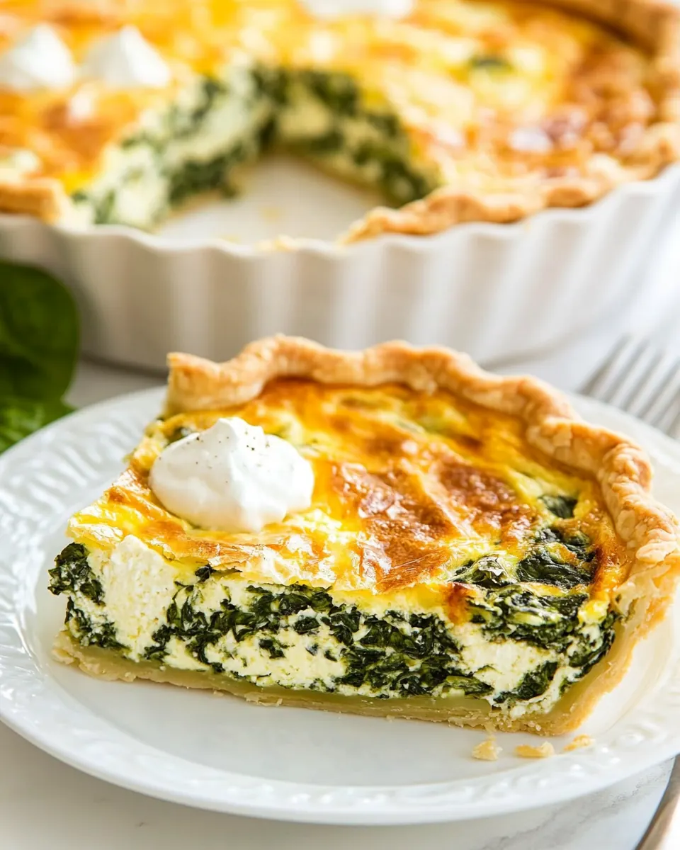 Spinach Quiche