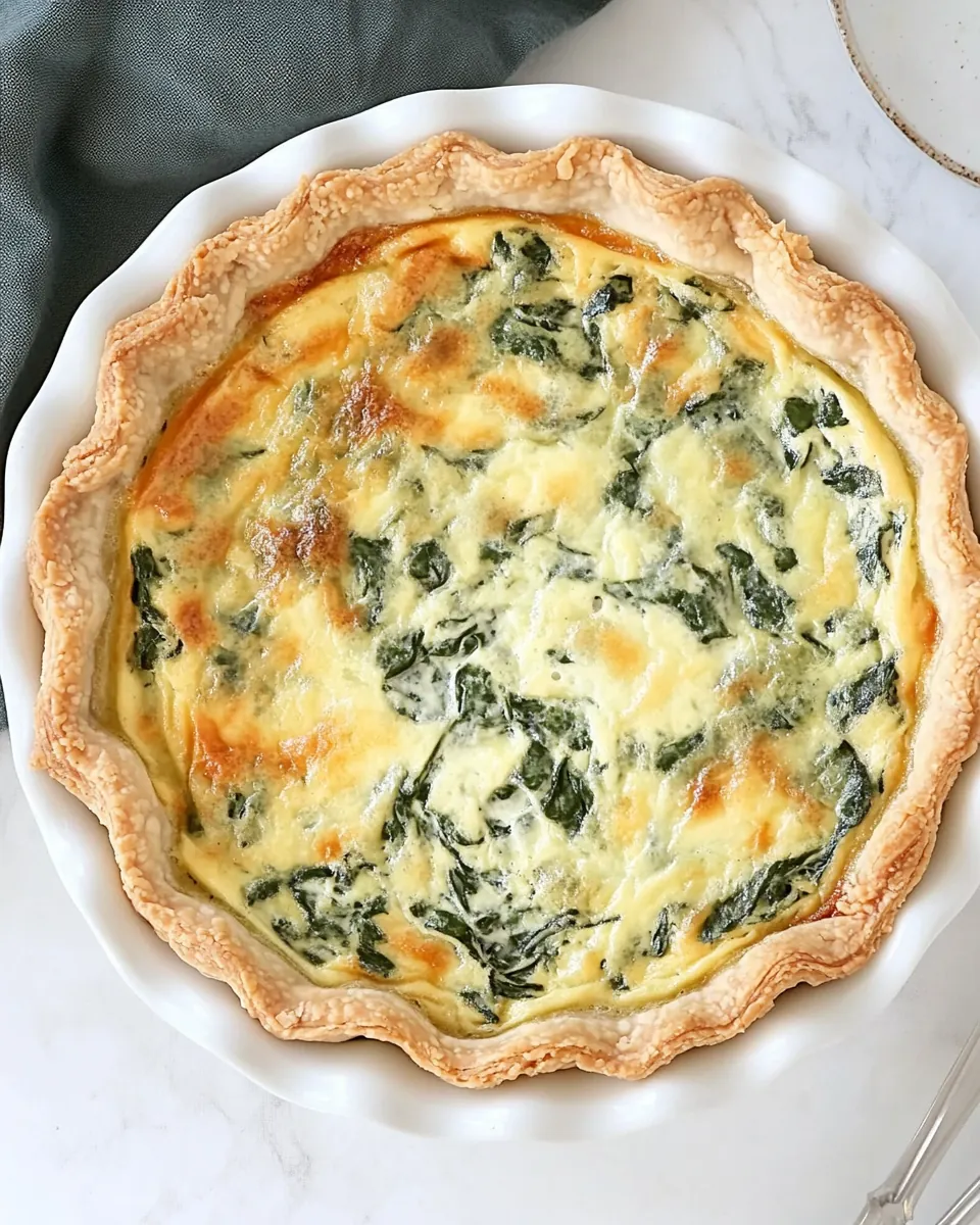 Spinach Quiche