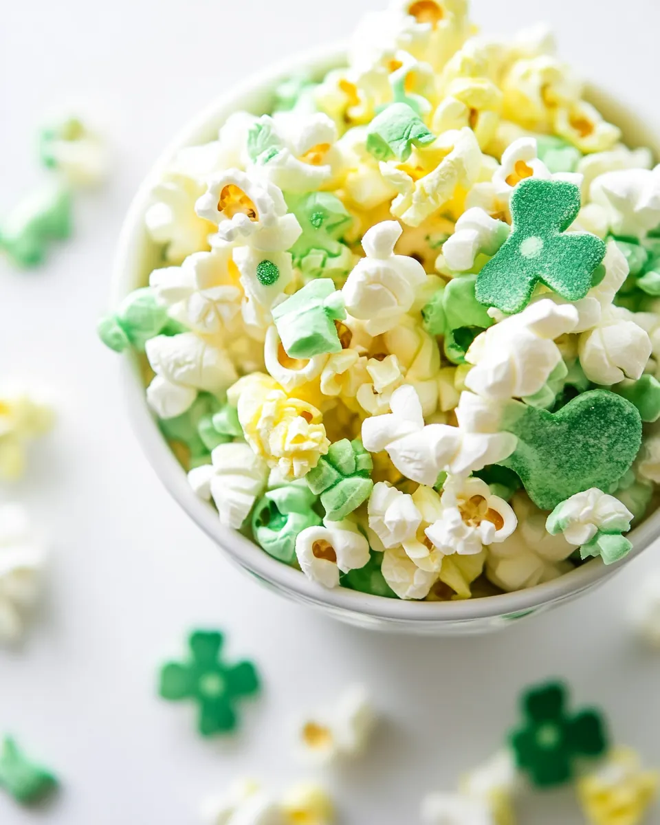 St. Patricks Day Popcorn