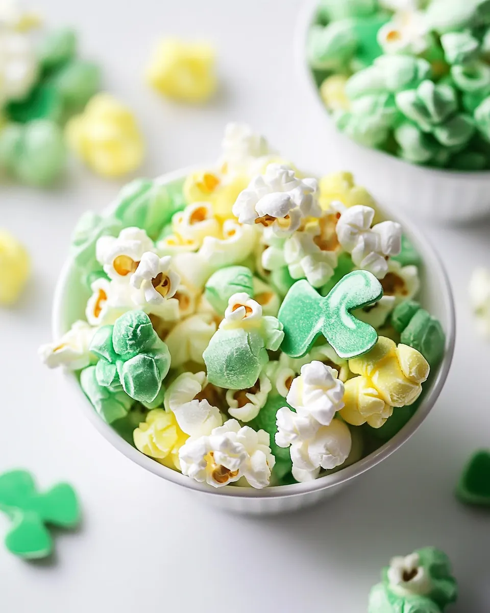 St. Patricks Day Popcorn