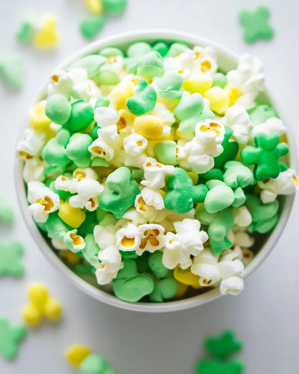 St. Patricks Day Popcorn