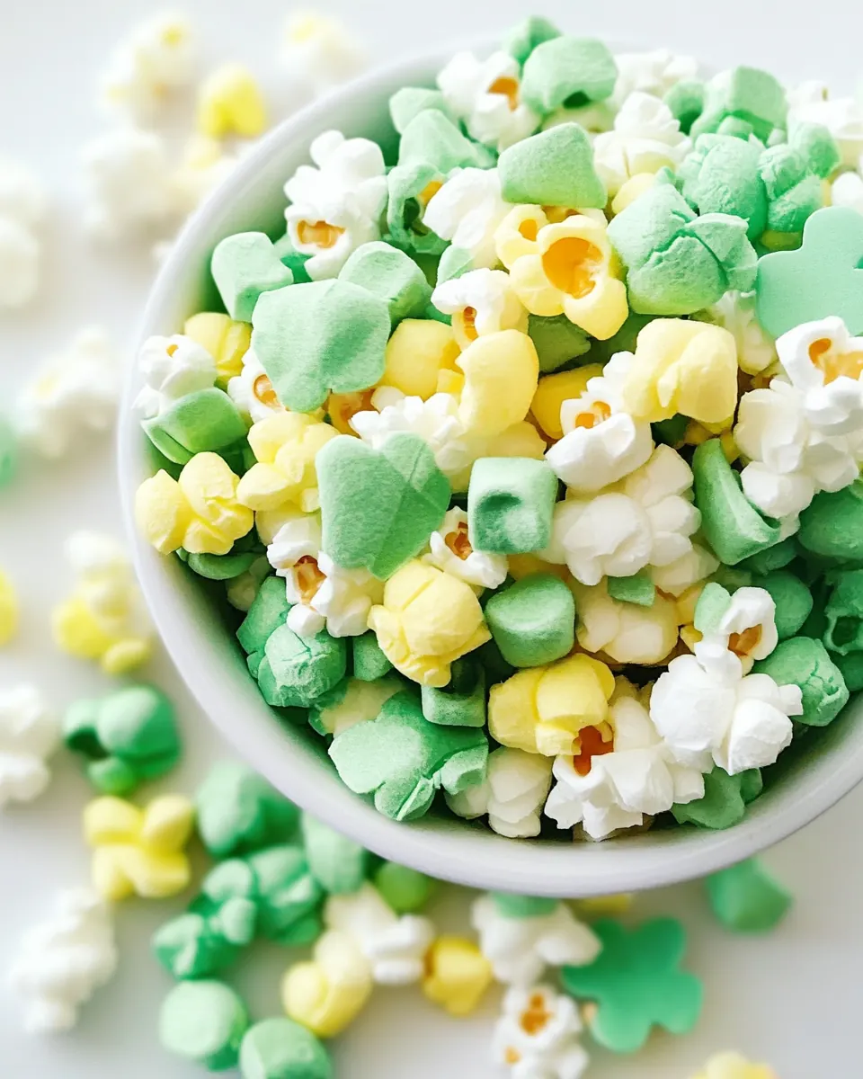 St. Patricks Day Popcorn