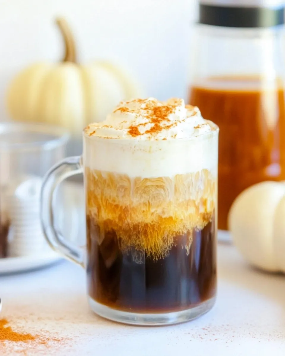 Starbucks Copycat Pumpkin Cream Cold Brew Coffee