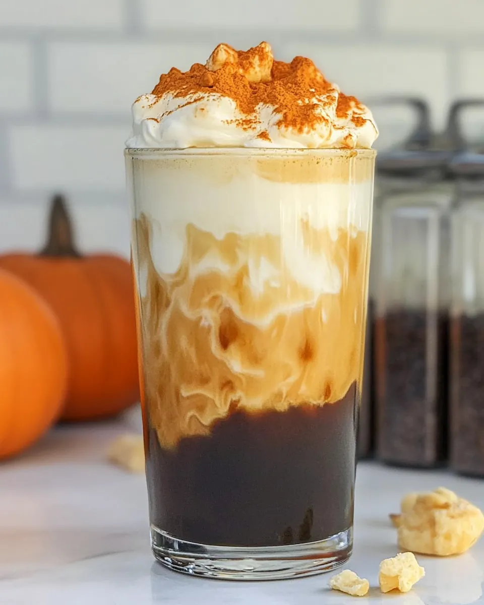 Starbucks Pumpkin Cream Cold Brew