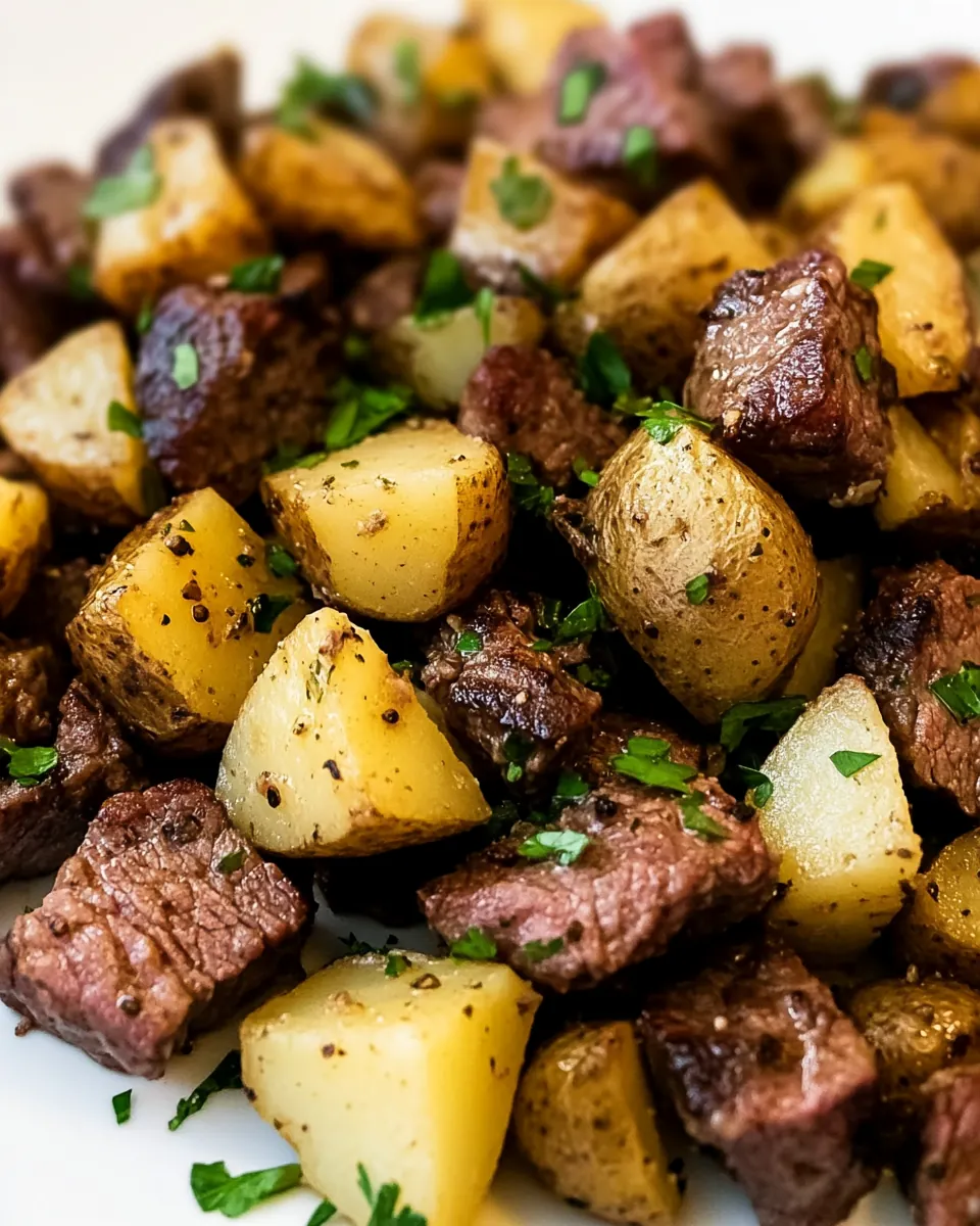Steak and Potatoes