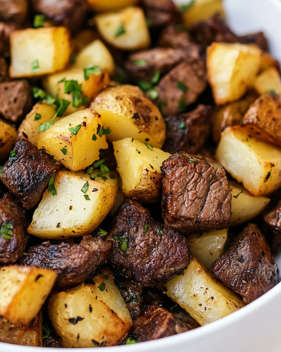 Steak and Potatoes