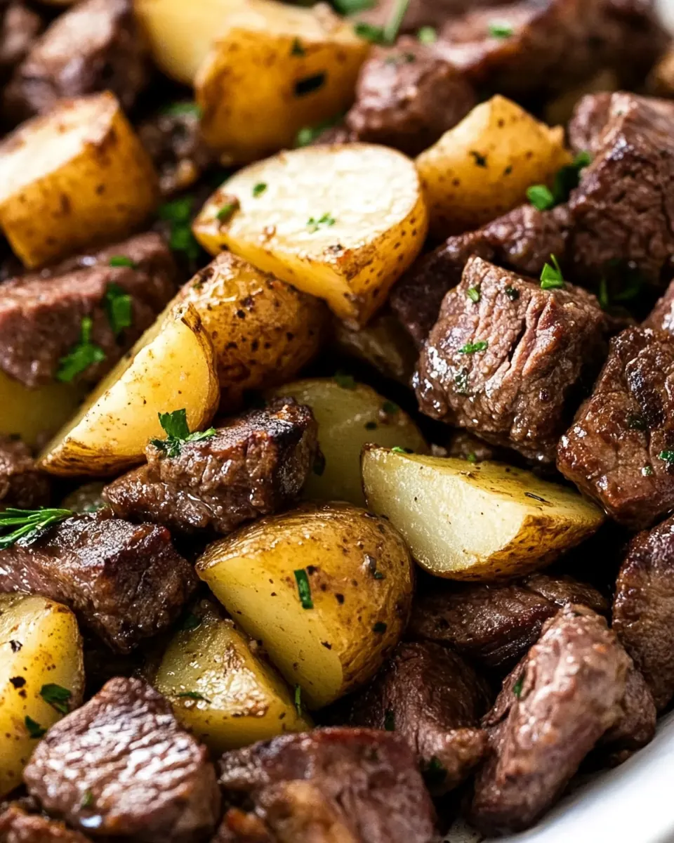 Steak and Potatoes