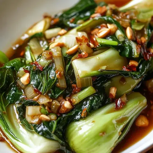 Steamed Bok Choy
