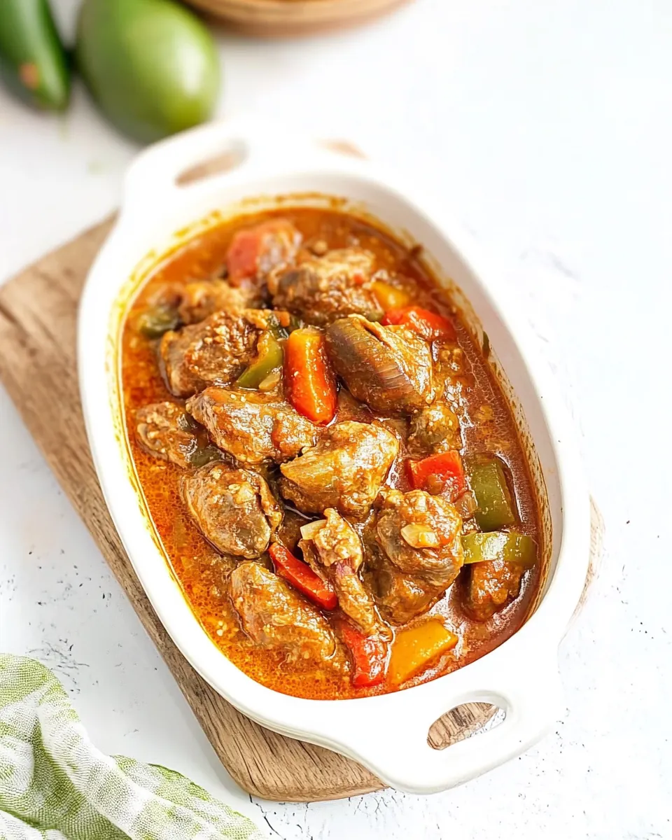 Stewed Chicken Gizzard Recipe