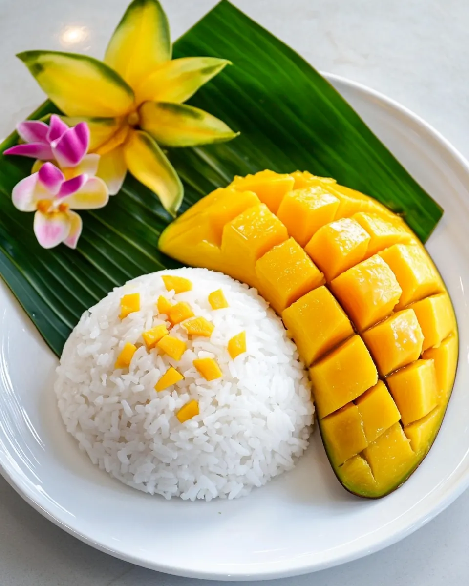 Sticky Mango Rice
