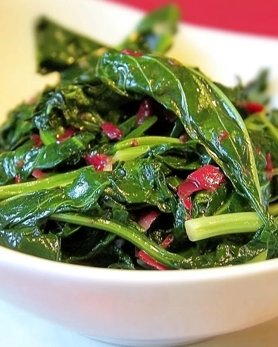 Stir Fried Radish Greens or Swiss Chard