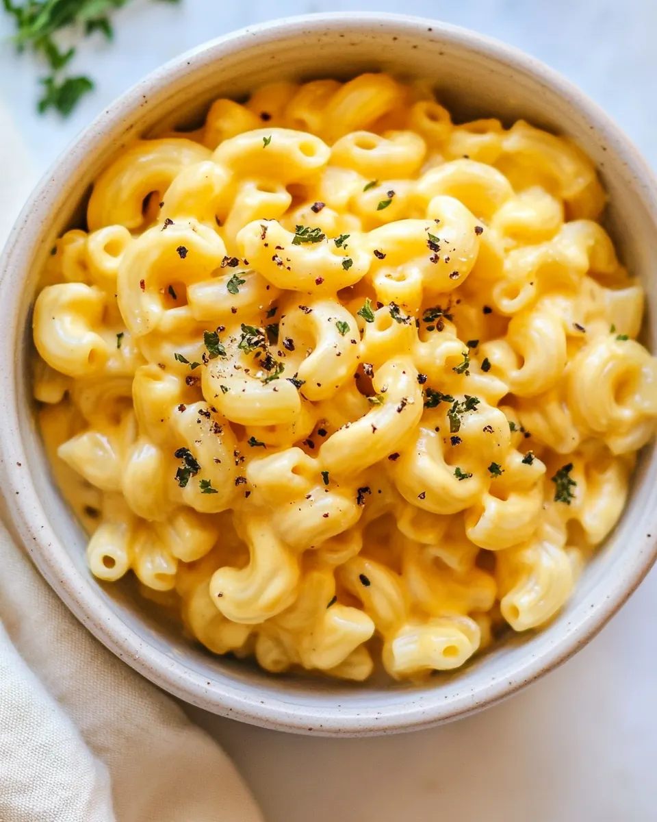 Stovetop Mac and Cheese