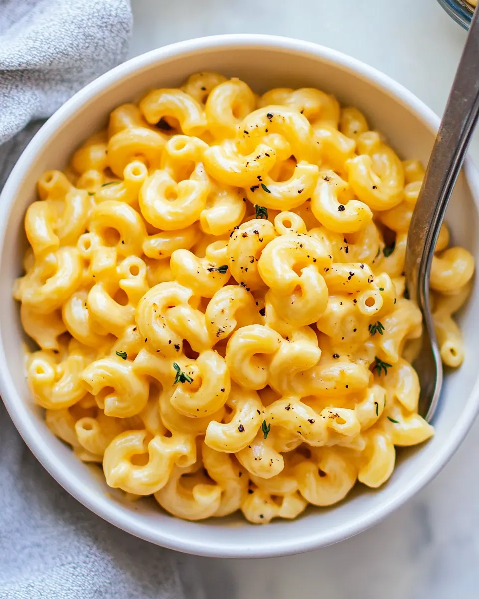 Stovetop Mac and Cheese