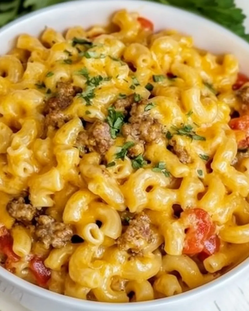 Stovetop Sausage Mac and Cheese