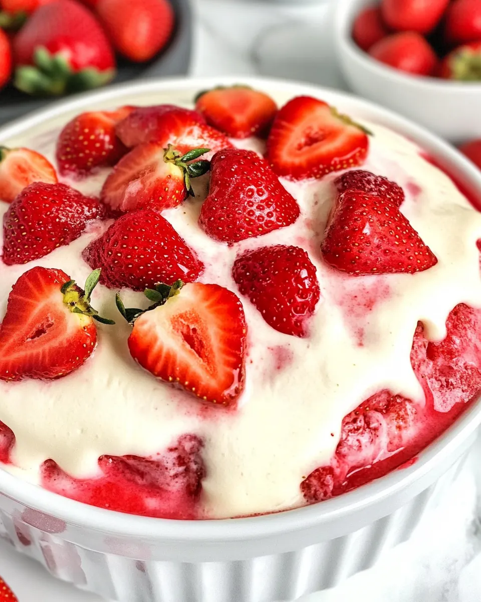 Strawberries and Cream Cake