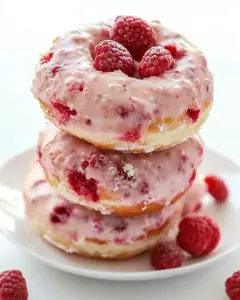 Strawberries and Cream Donuts