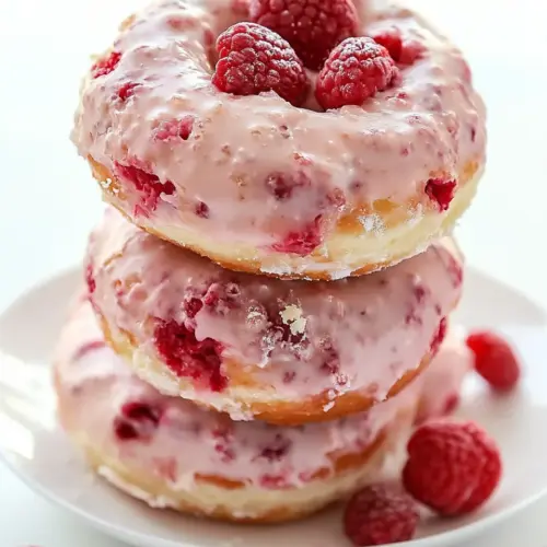 Strawberries and Cream Donuts
