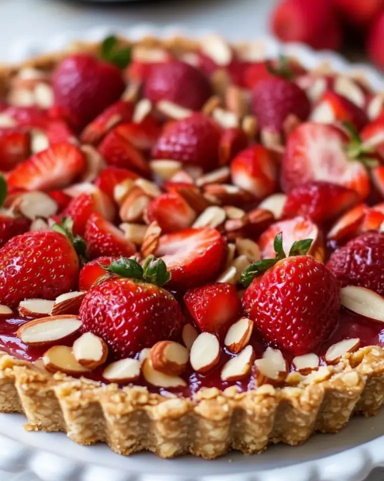 Strawberry Almond Cream Tart