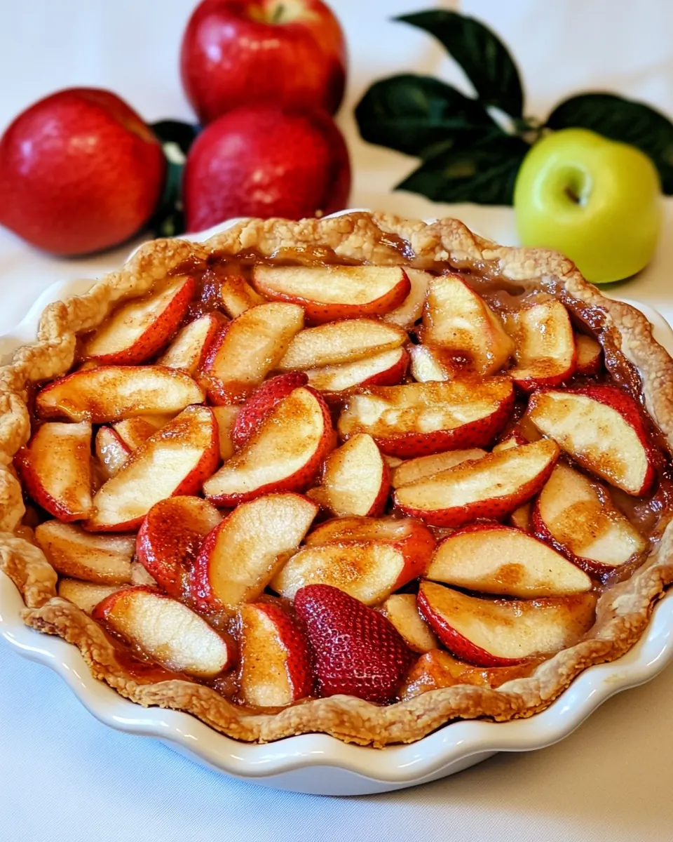 Strawberry Apple Pie