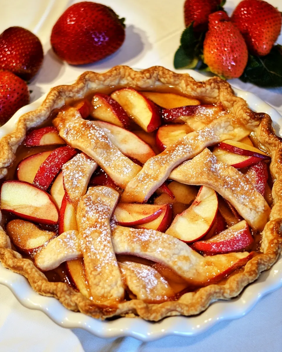 Strawberry Apple Pie