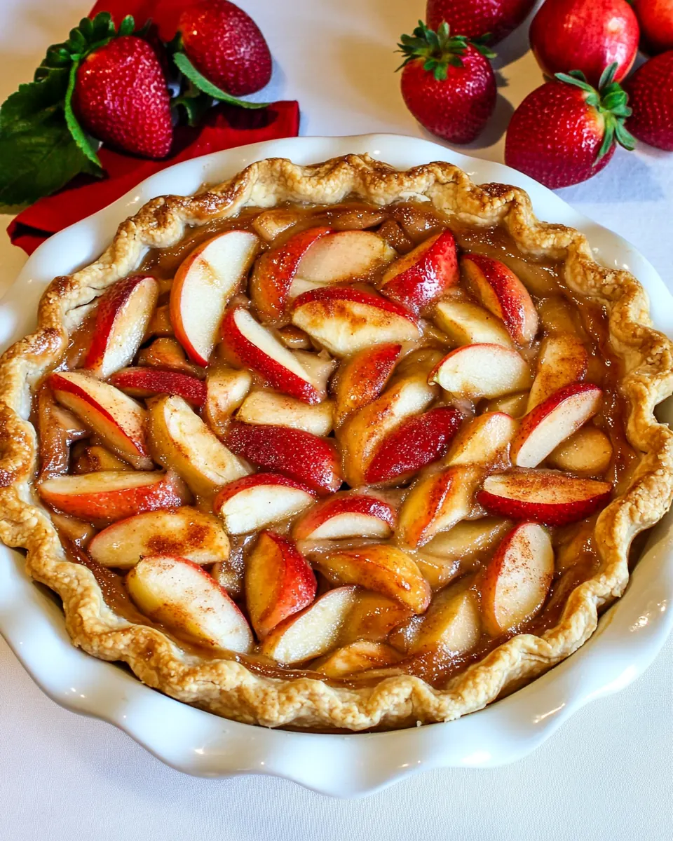 Strawberry Apple Pie