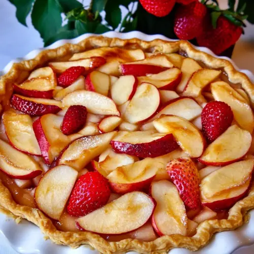 Strawberry Apple Pie