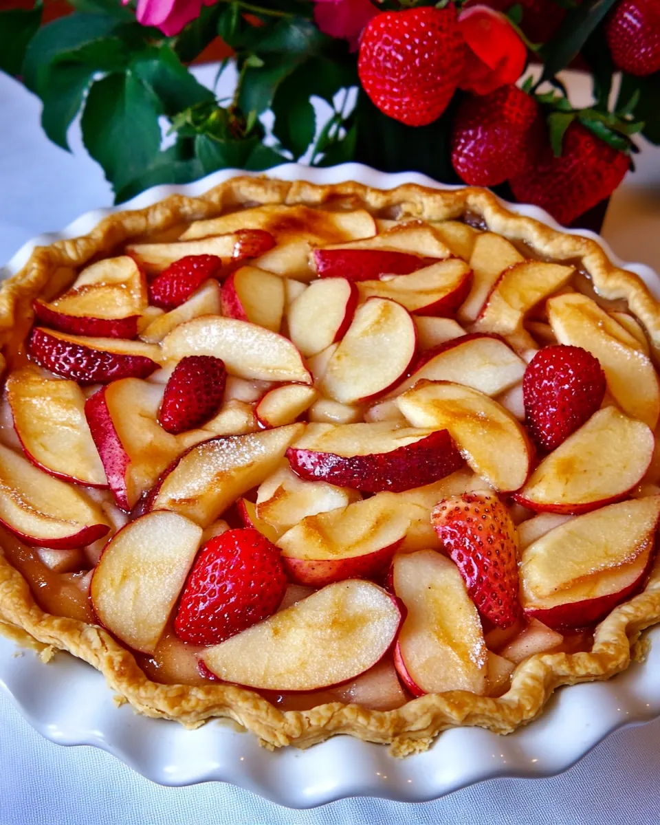 Strawberry Apple Pie