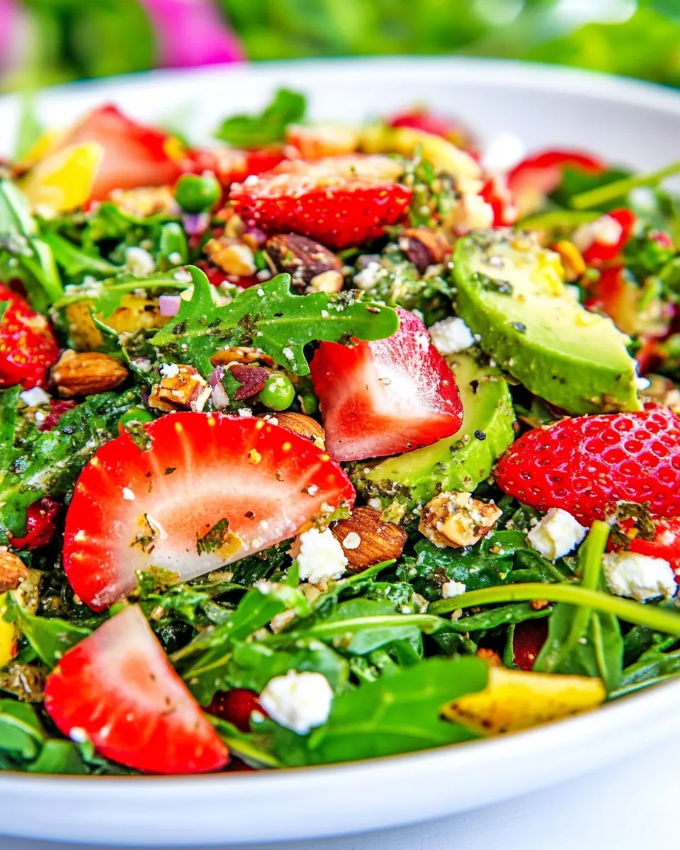 Strawberry Arugula Salad