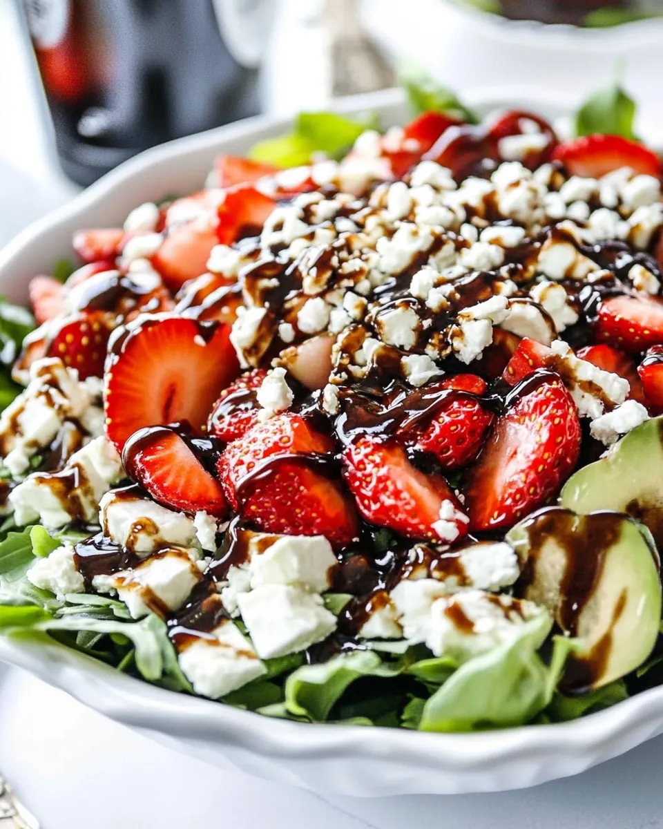 Strawberry Balsamic Salad