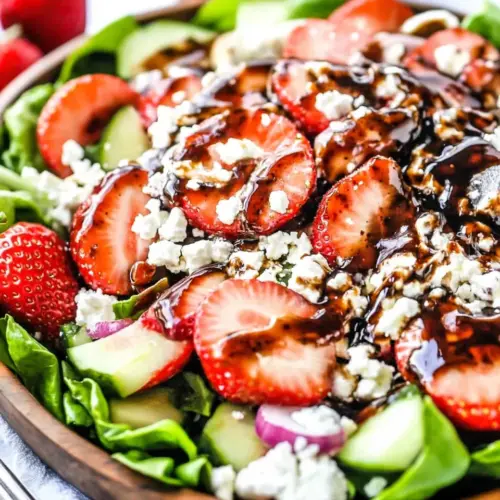 Strawberry Balsamic Salad