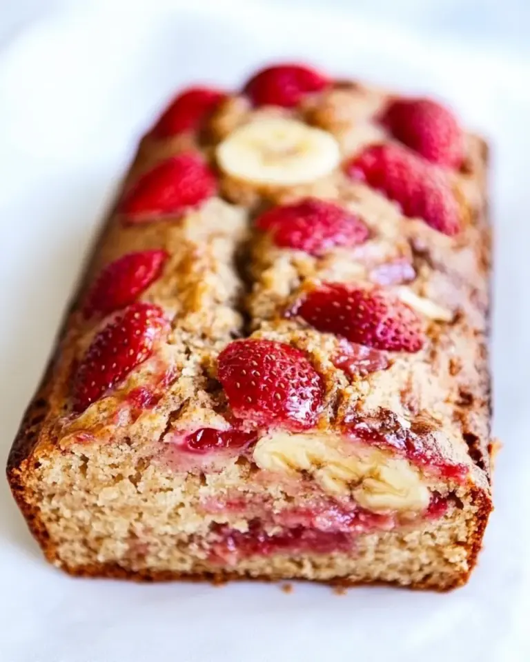 Strawberry Banana Bread