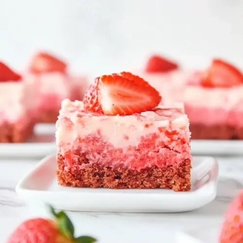 Strawberry Brownies