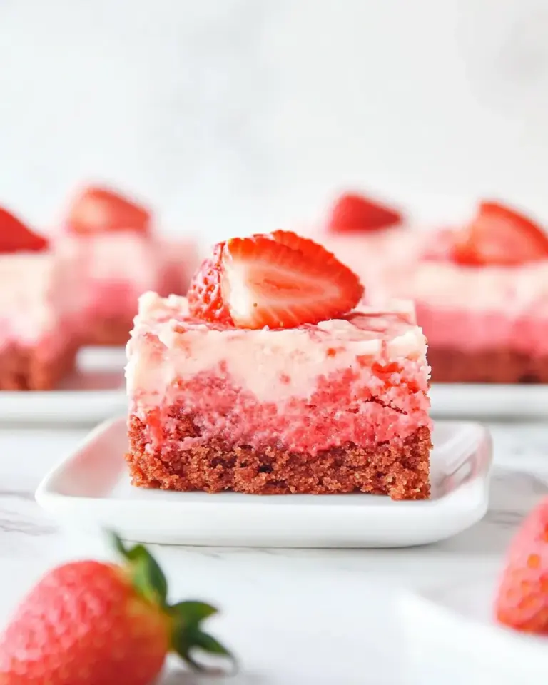 Strawberry Brownies