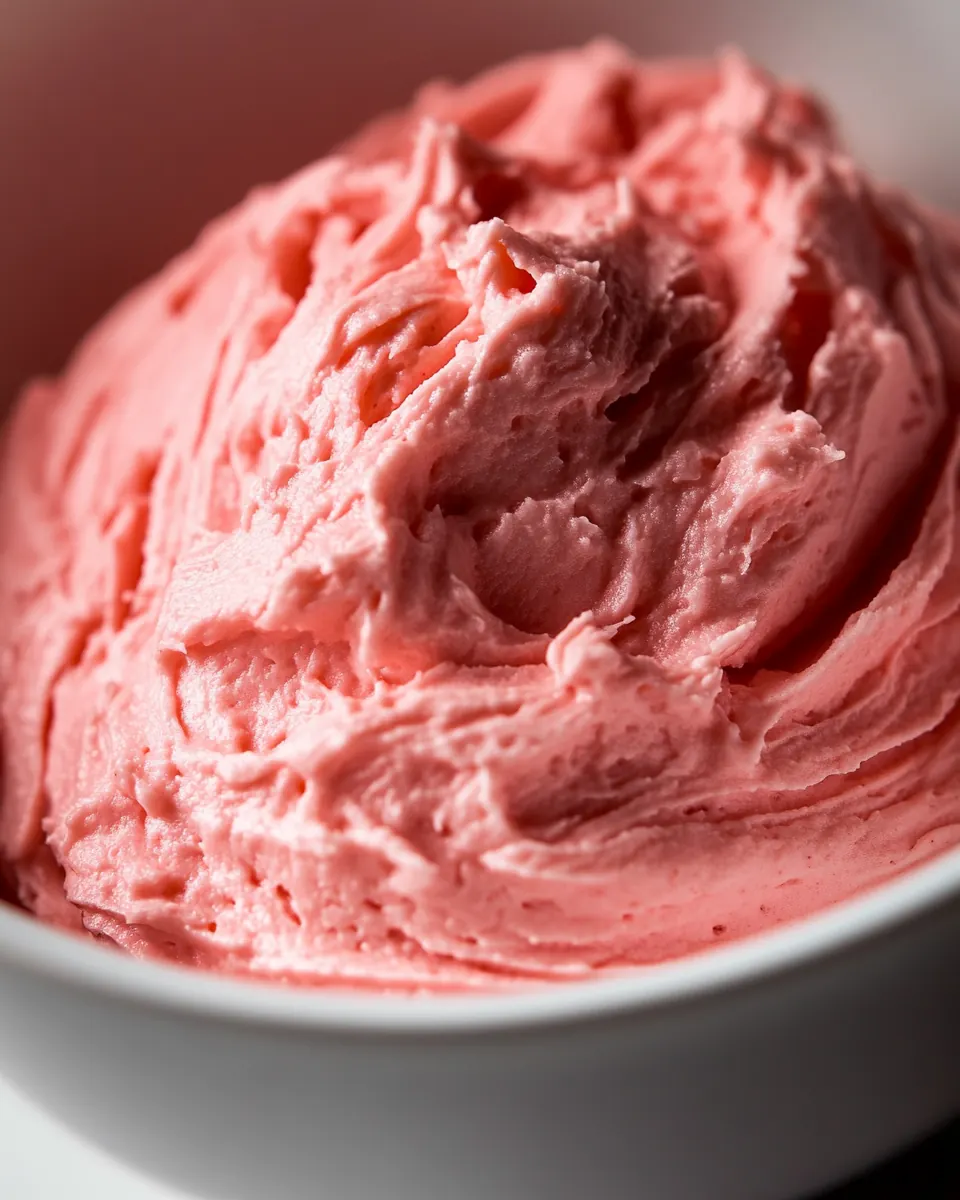 Strawberry Buttercream Frosting