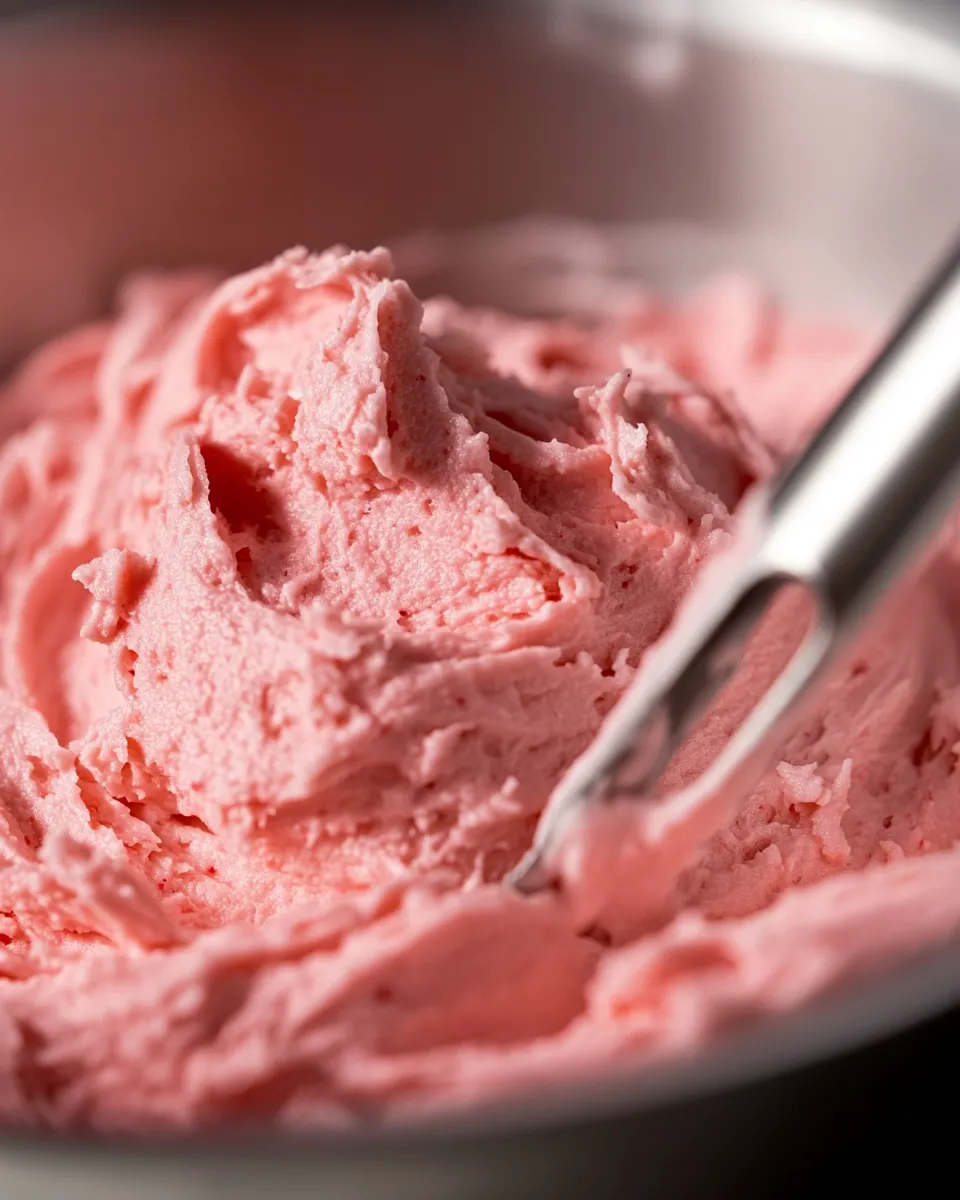 Strawberry Buttercream Frosting