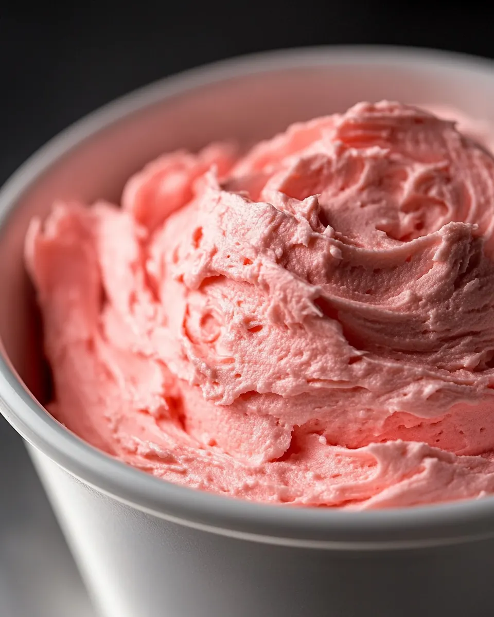 Strawberry Buttercream Frosting