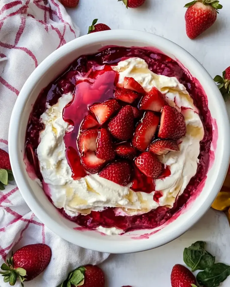 Strawberry Cheesecake Dip