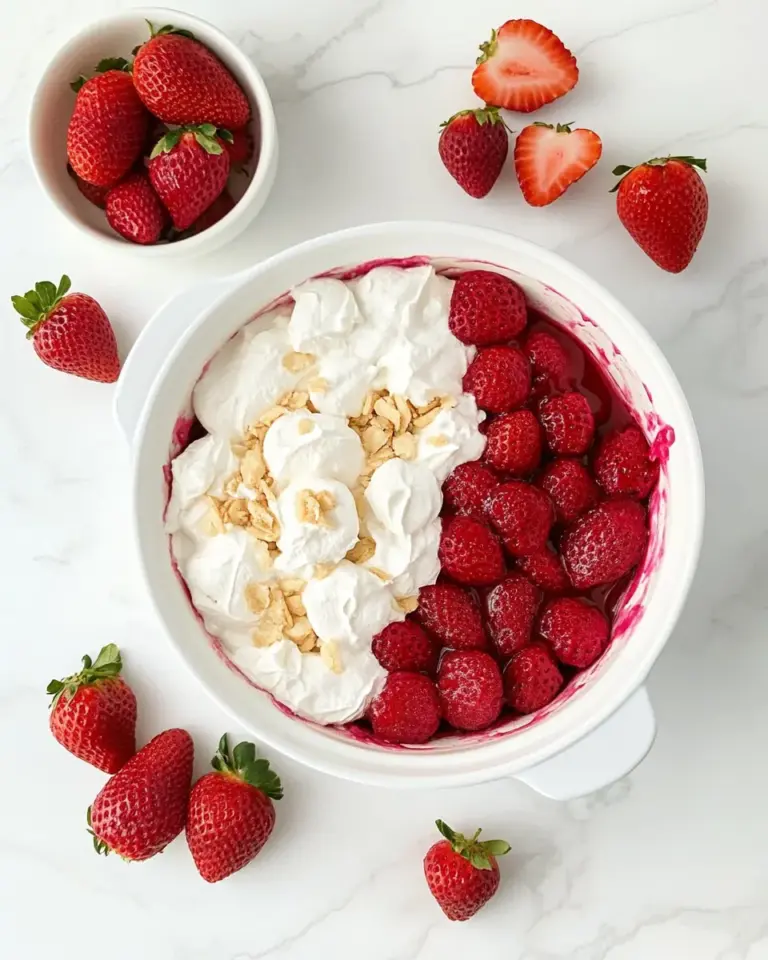 Strawberry Cheesecake Dip