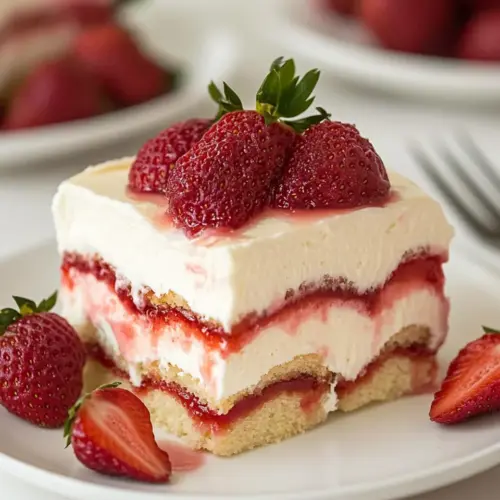 Strawberry Cheesecake Tiramisu