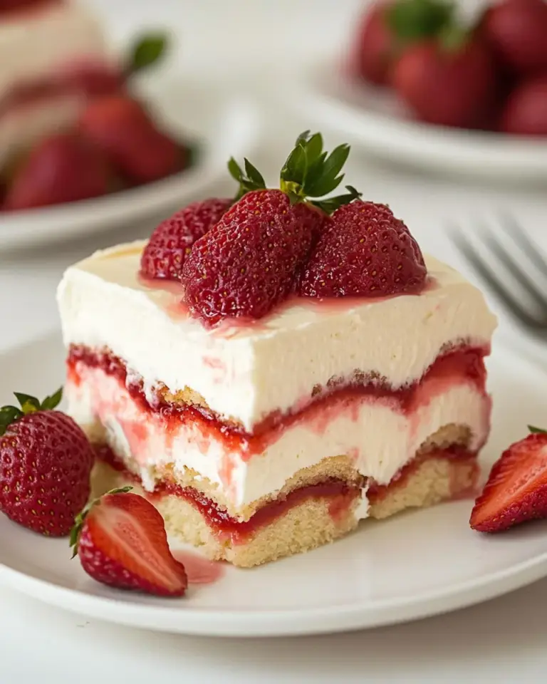 Strawberry Cheesecake Tiramisu