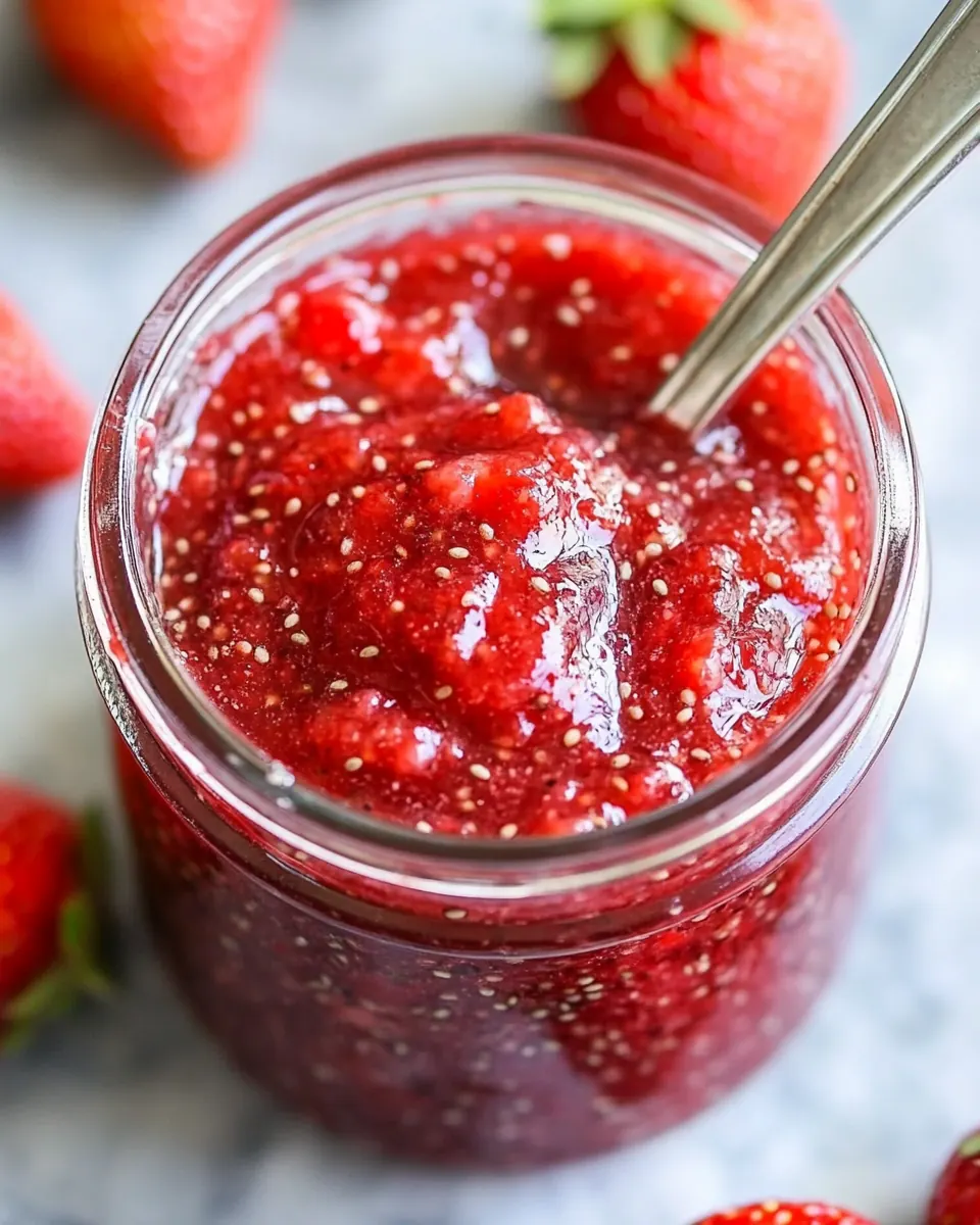 Strawberry Chia Seed Jam