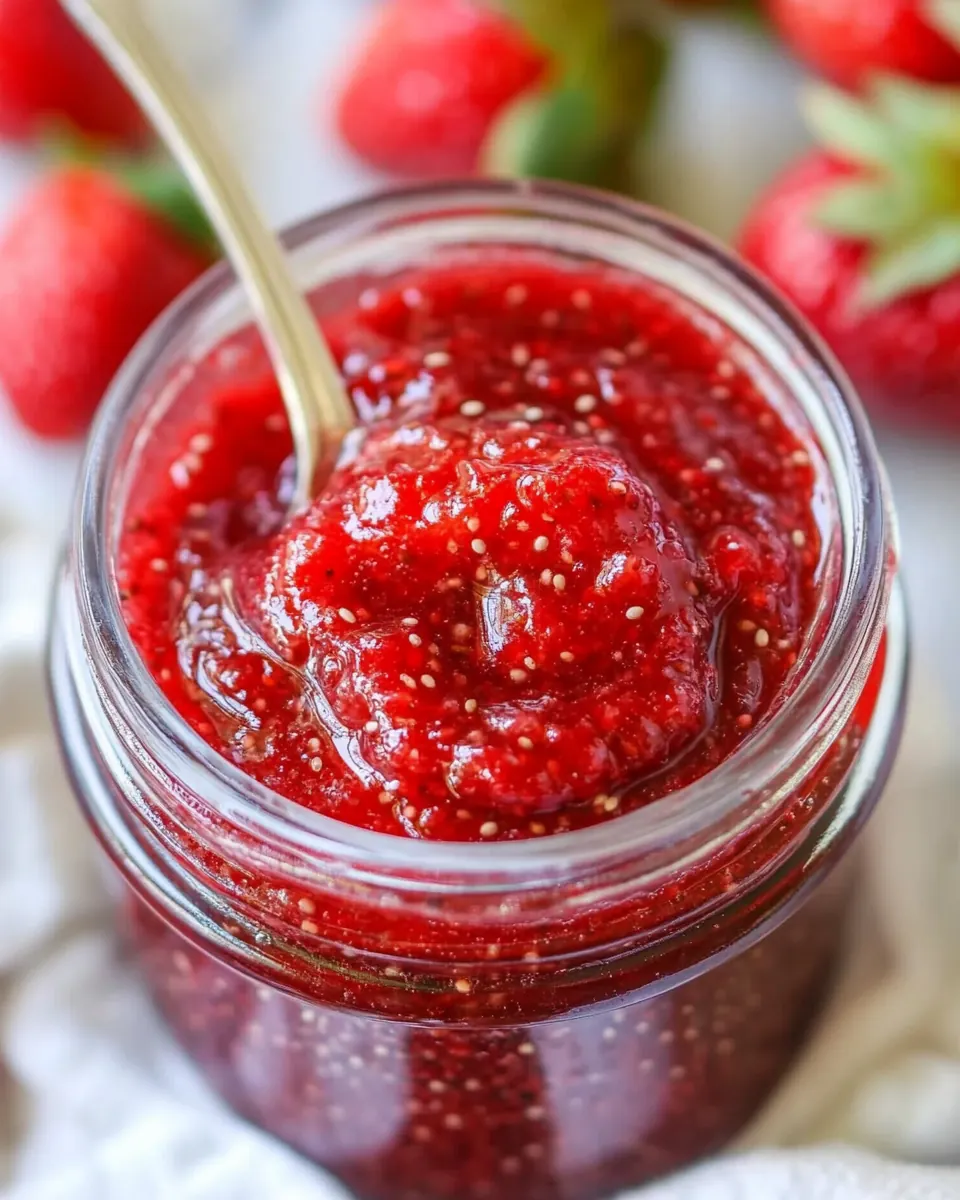Strawberry Chia Seed Jam