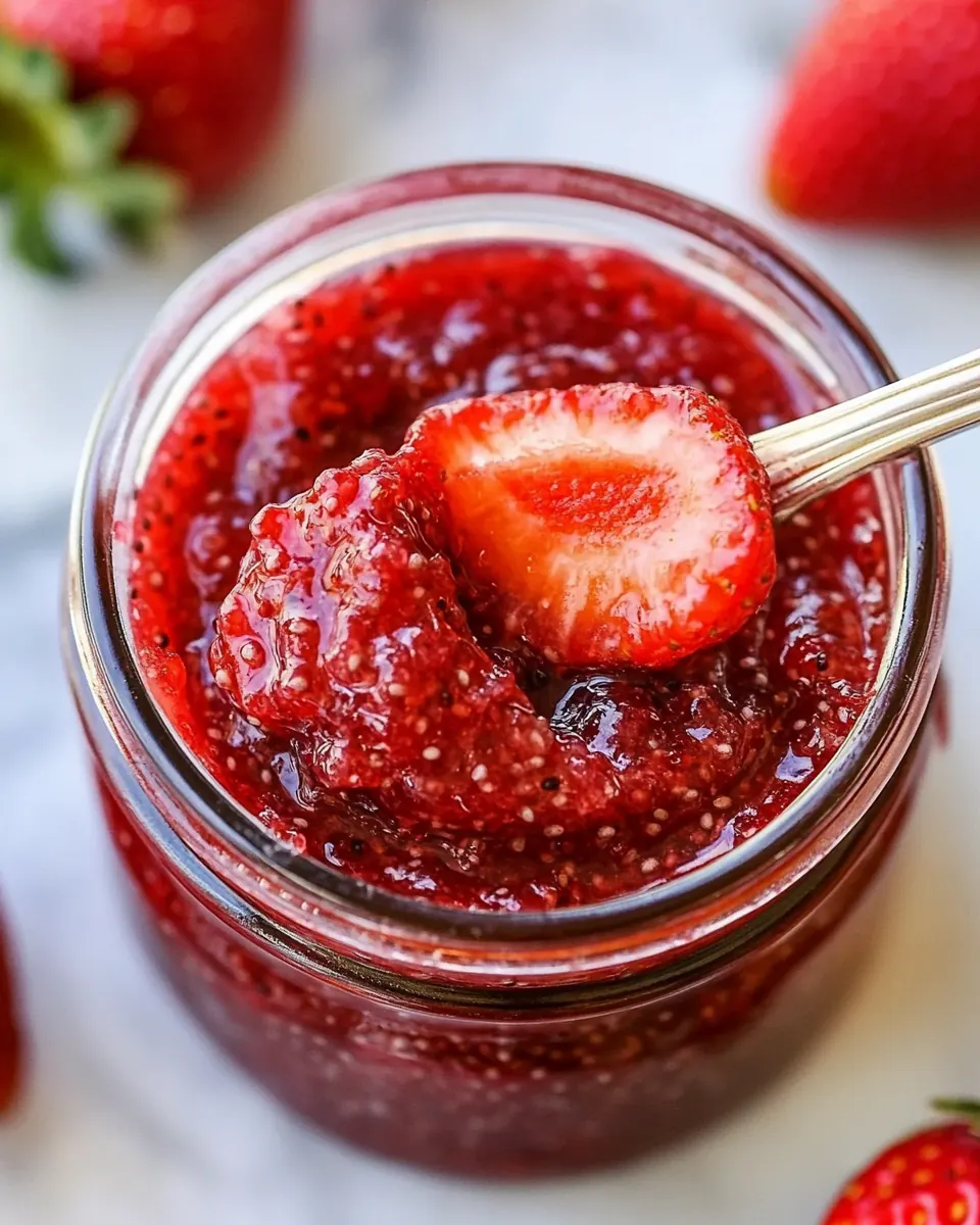 Strawberry Chia Seed Jam