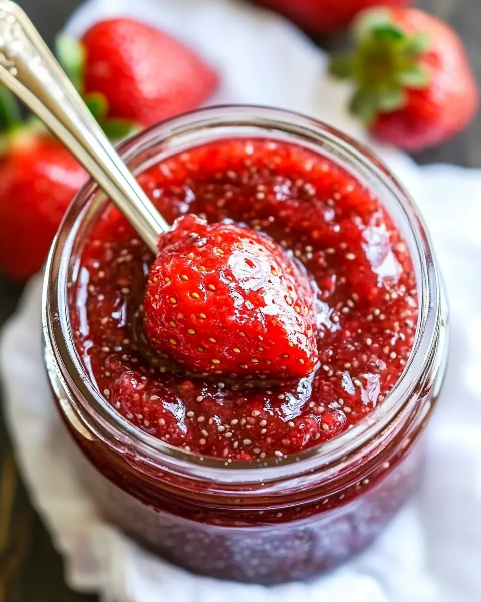 Strawberry Chia Seed Jam