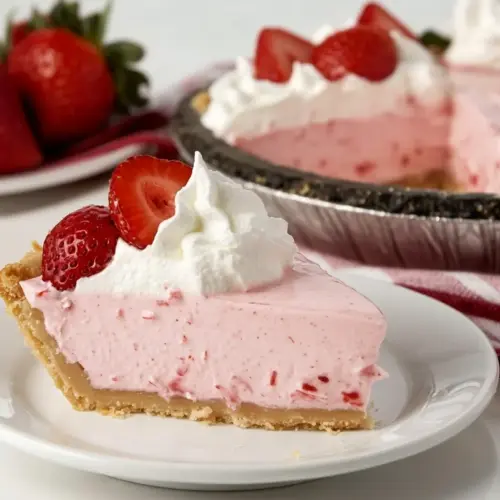 Strawberry Chiffon Pie