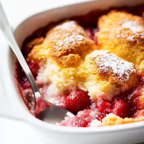 Strawberry Cobbler